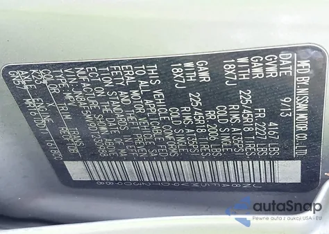 2013 Nissan Juke Nismo from USA, damaged, VIN JN8AF5MV9DT230988